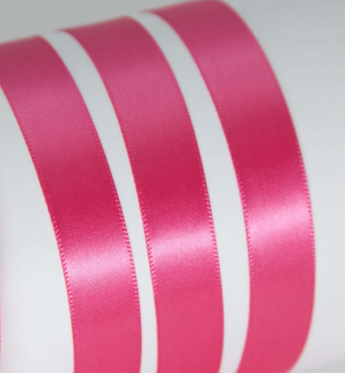 (3 pack) Offray Ribbon, Forest Green 5/8 inch Single Face Satin Polyester Ribbon, 18 feet