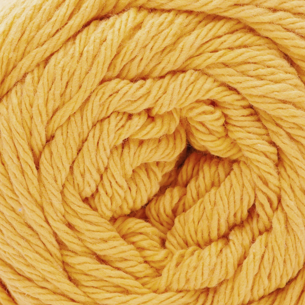 (3 pack) Peaches & Creme Solid 4 Medium Cotton Yarn, Ecru 2.5oz/70.9g, 120 Yards