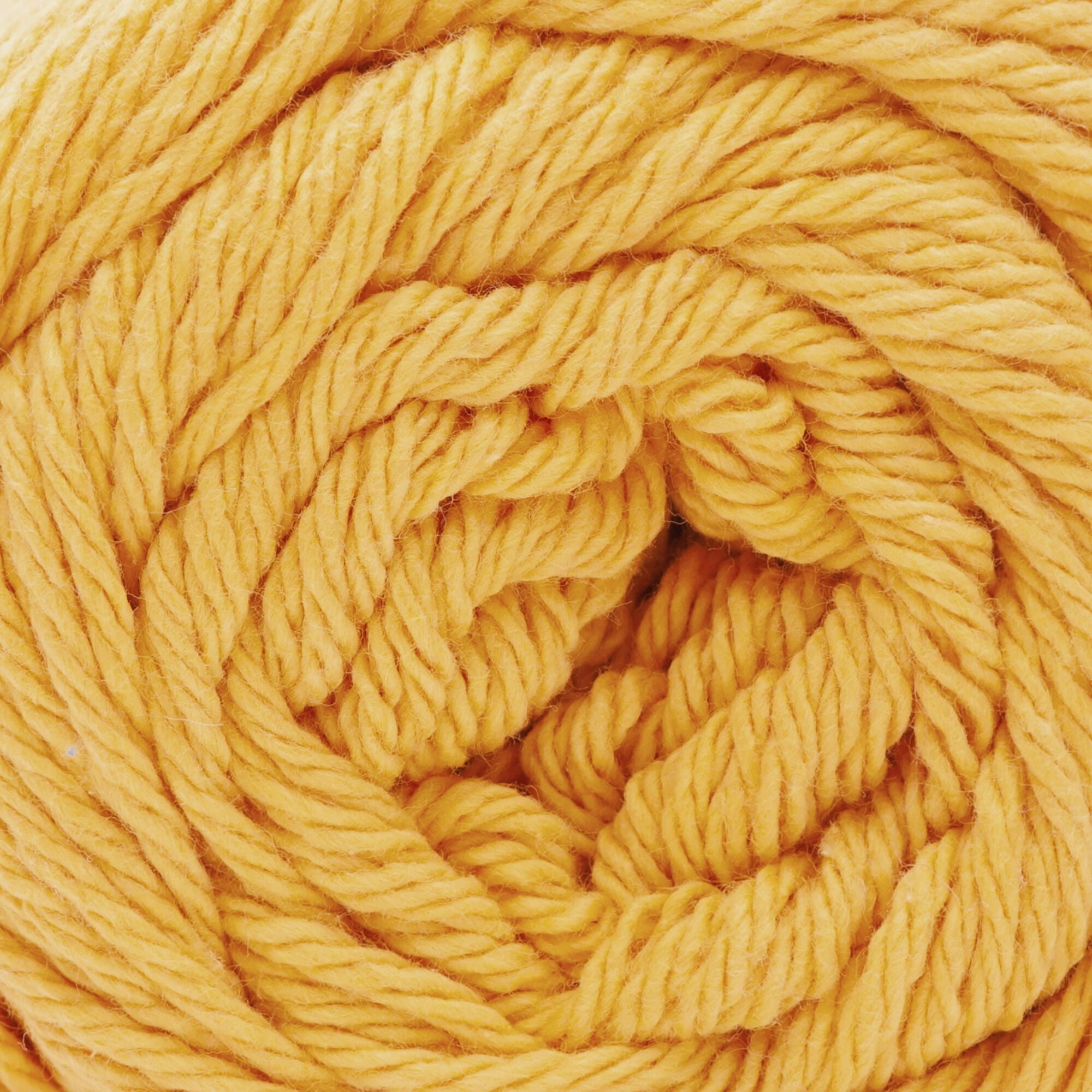 (3 pack) Peaches & Creme Solid 4 Medium Cotton Yarn, Ecru 2.5oz/70.9g, 120 Yards