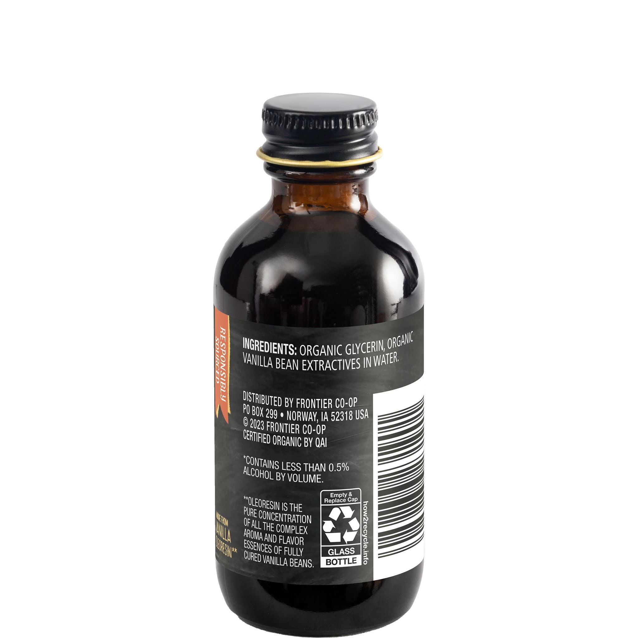 Frontier Co-op Organic Vanilla Flavoring 4 fl. oz.