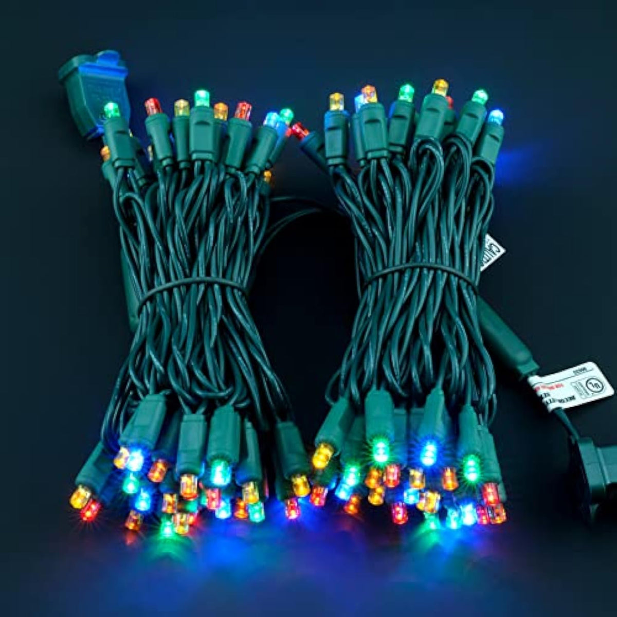 Wick's Outdoor Living LED 5MM Multi-Color Holiday Lights, 50 FT in length, 150 CT, and 6 different color options