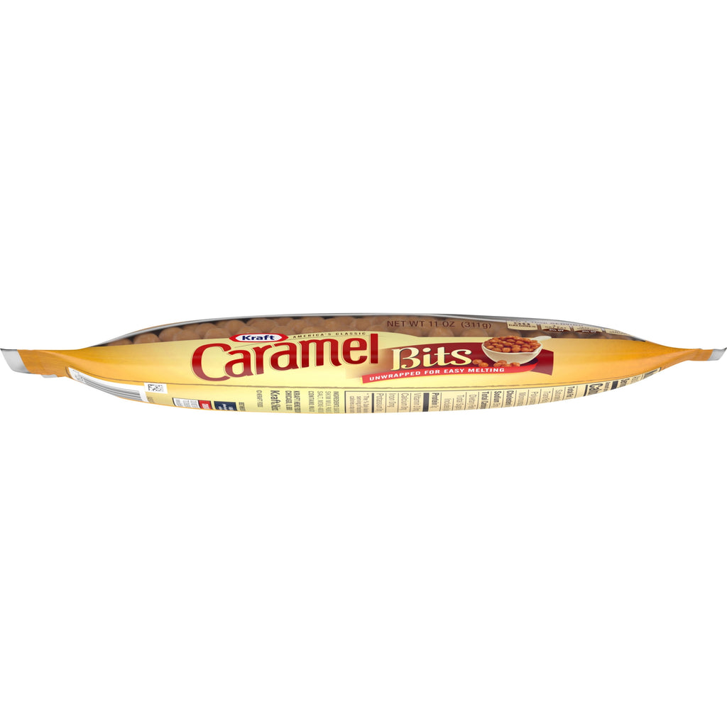 Kraft America's Classic Unwrapped Candy Caramel Bits for Easy Melting, 11 oz Bag