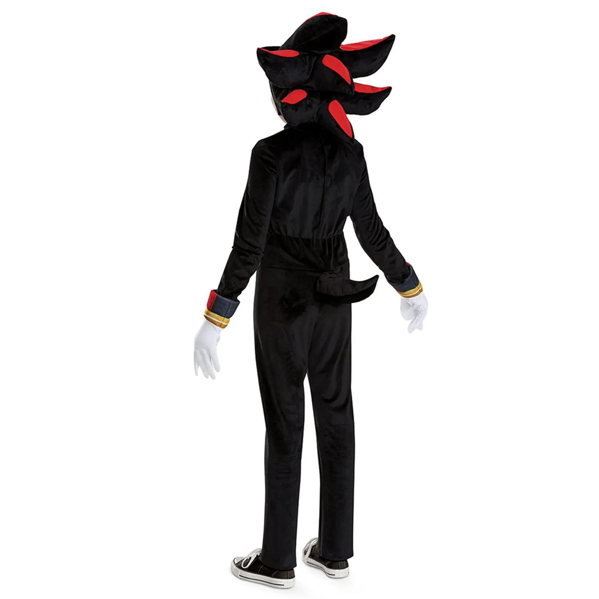 Disguise Boys' Sonic The Hedgehog 3 Shadow The Hedgehog Deluxe - Size 10-12 - Black