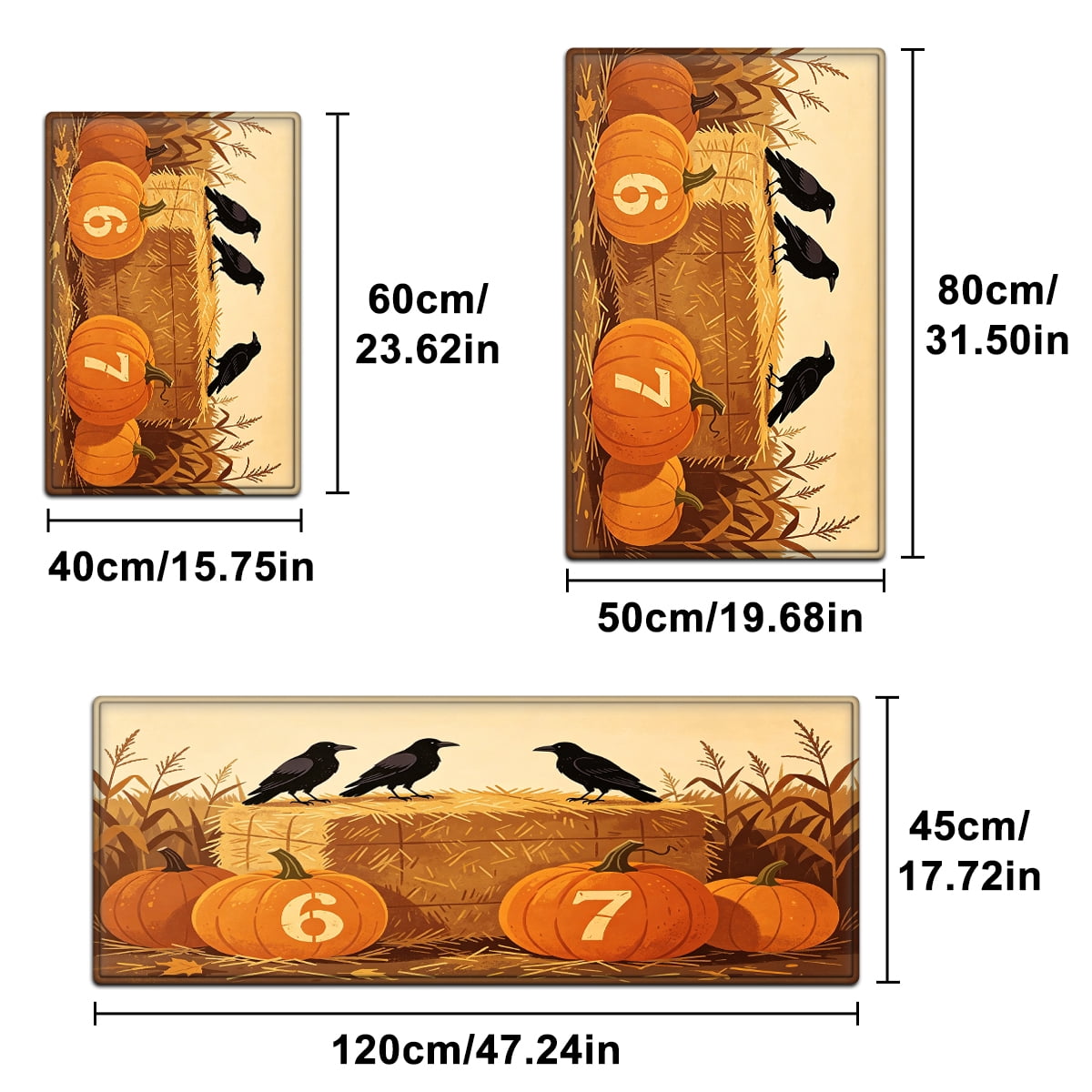 CCTFS Halloween Skeletons Holding Hot Drinks Household 1Pc Flannel Mat and Kitchen Rugs,Soft Non-slip for Bedroom Entryway