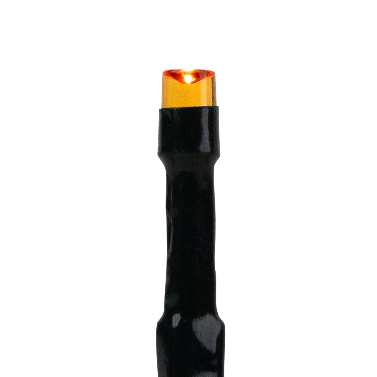 Northlight LED Wide Angle Halloween Lights - Orange - 10' Black Wire - 20ct