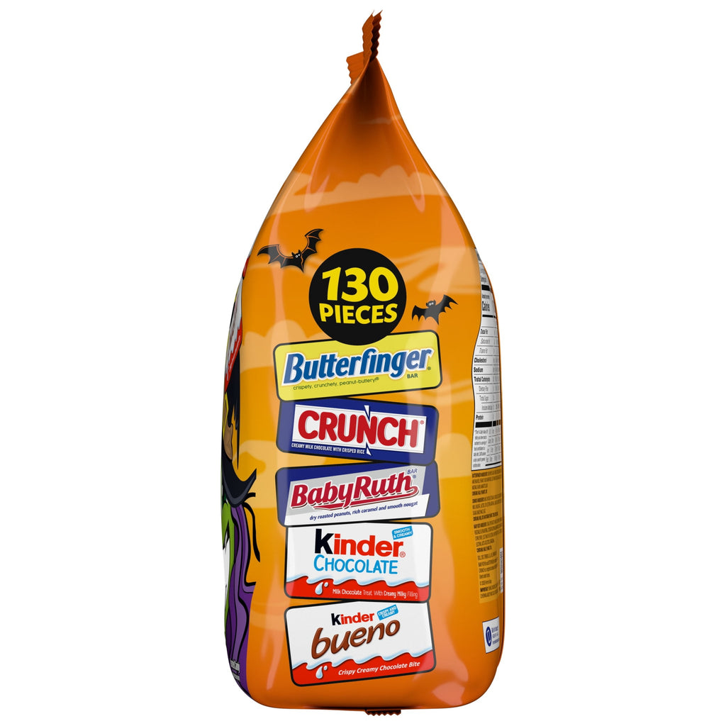 (3 pack) Butterfinger, CRUNCH, Baby Ruth & More Halloween Candy Chocolate-y, 36.9 oz