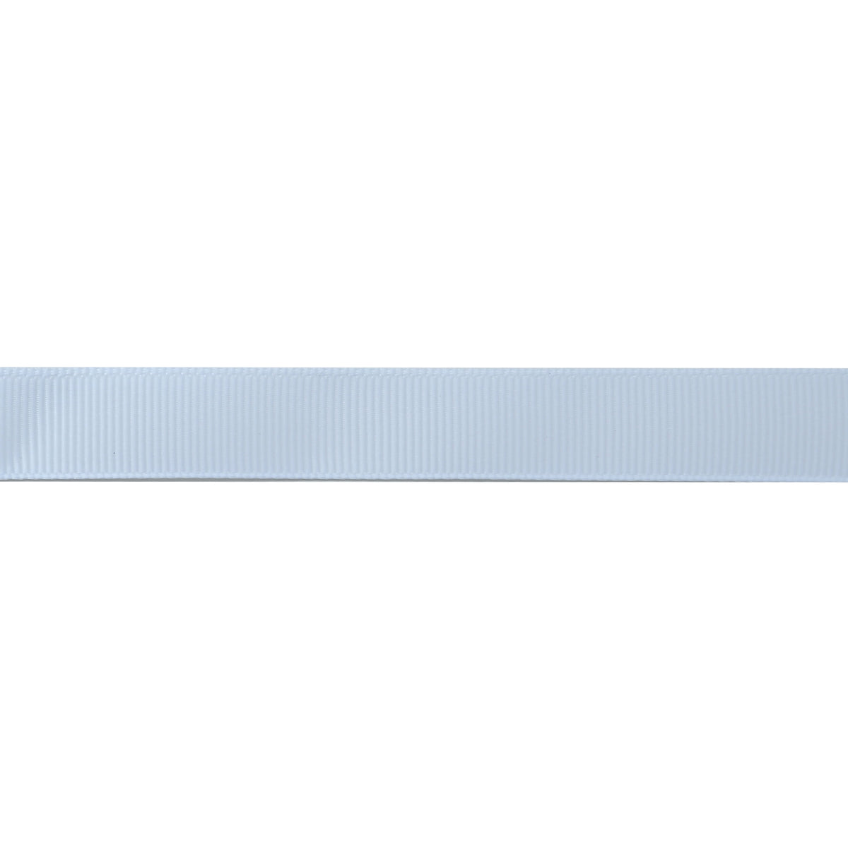 Gwen Studios 7/8" White Grosgrain Ribbon, 7 Yards