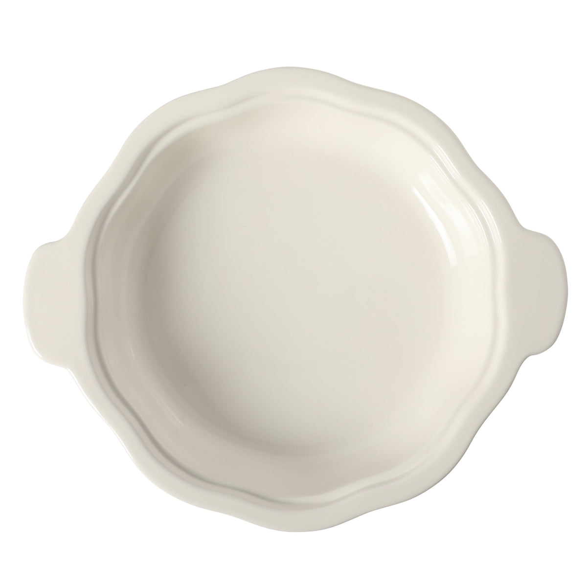 The Pioneer Woman Pumpkin Stoneware 10" Pie Dish with Lid, Linen