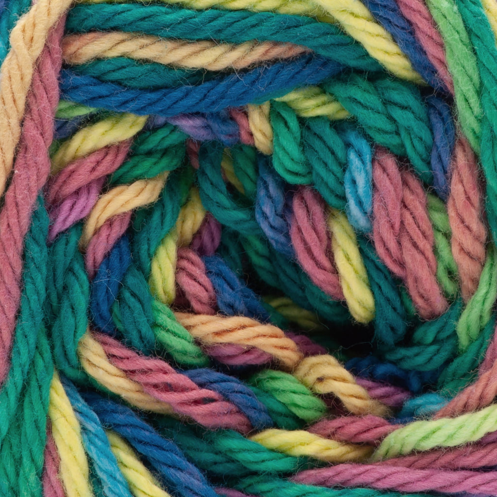 Peaches & Creme Ombre 4 Medium Cotton Yarn, Fleur De Lavandra 2oz/56.7g, 95 Yards