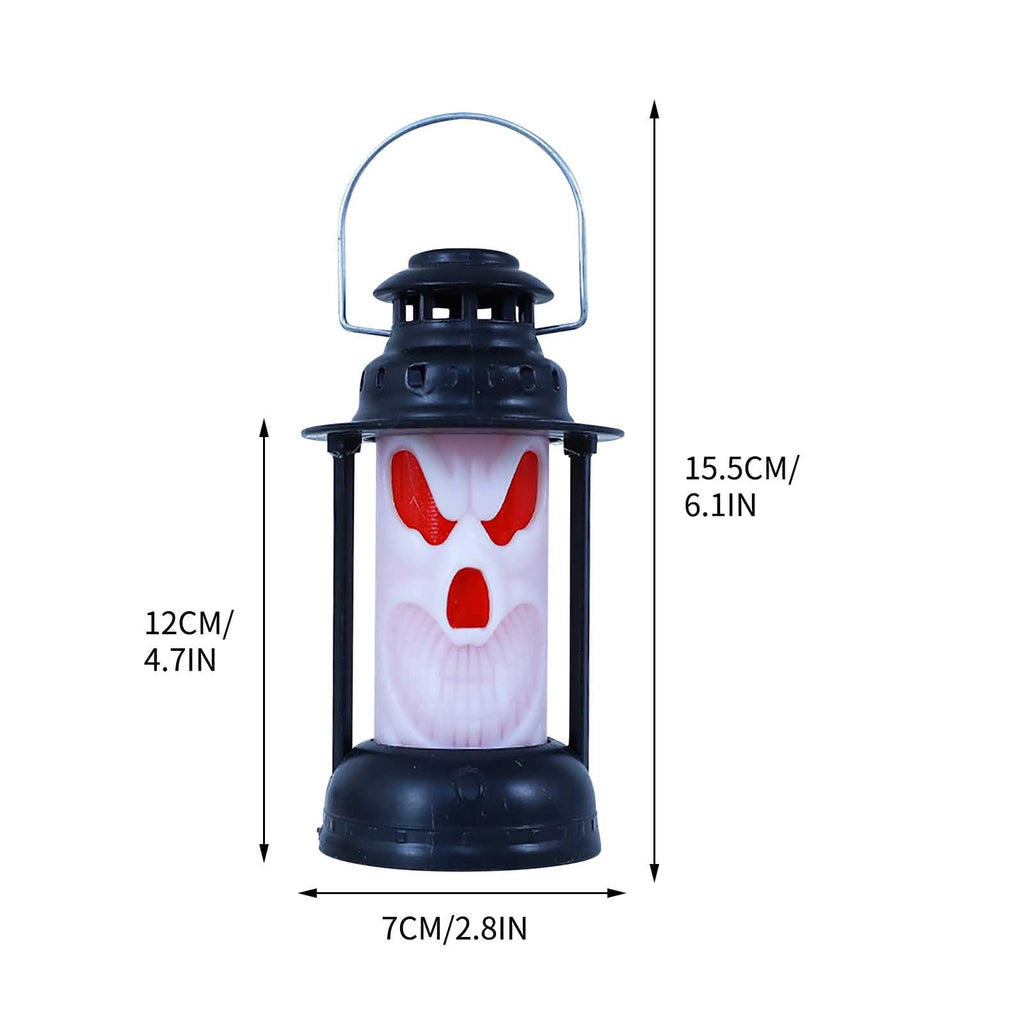 YZEGDCH Halloween Decorations Costume Skull Kerosene Lamp Home Savings Landscape Decor for Table Patio Garden Yard Pathway Porch