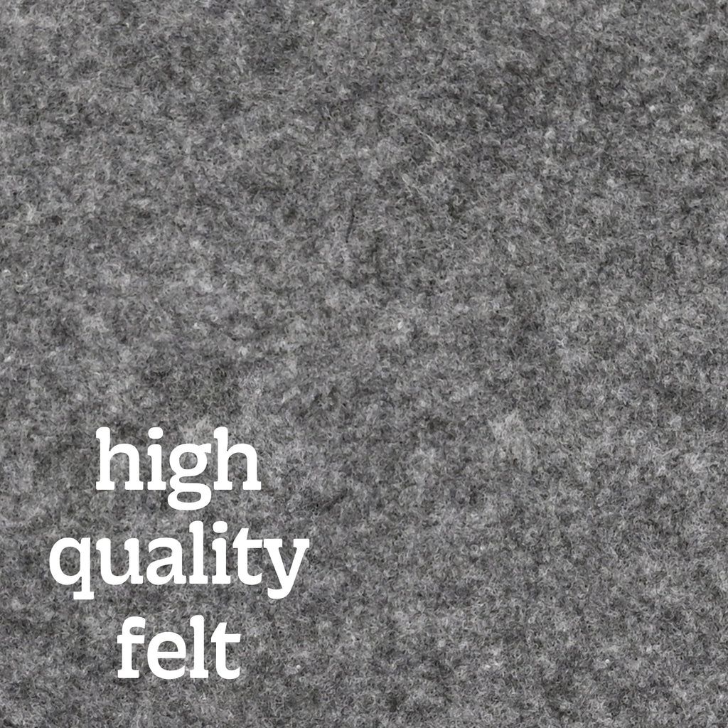 Hello Hobby Felt Sheet, Gray, 9 x 12 Inches