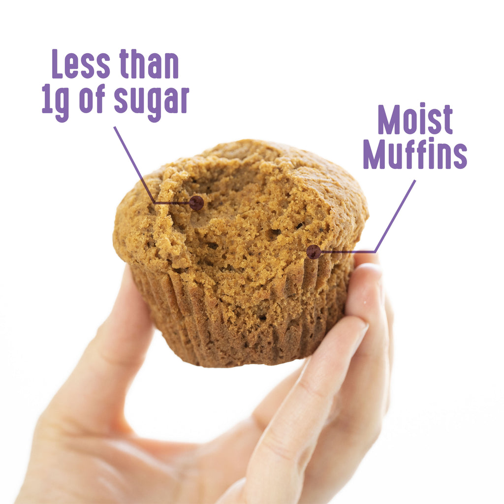 Lakanto Pumpkin Spice Muffin Mix - Sweetened with Monk Fruit and Allulose, Erythritol -8 Oz