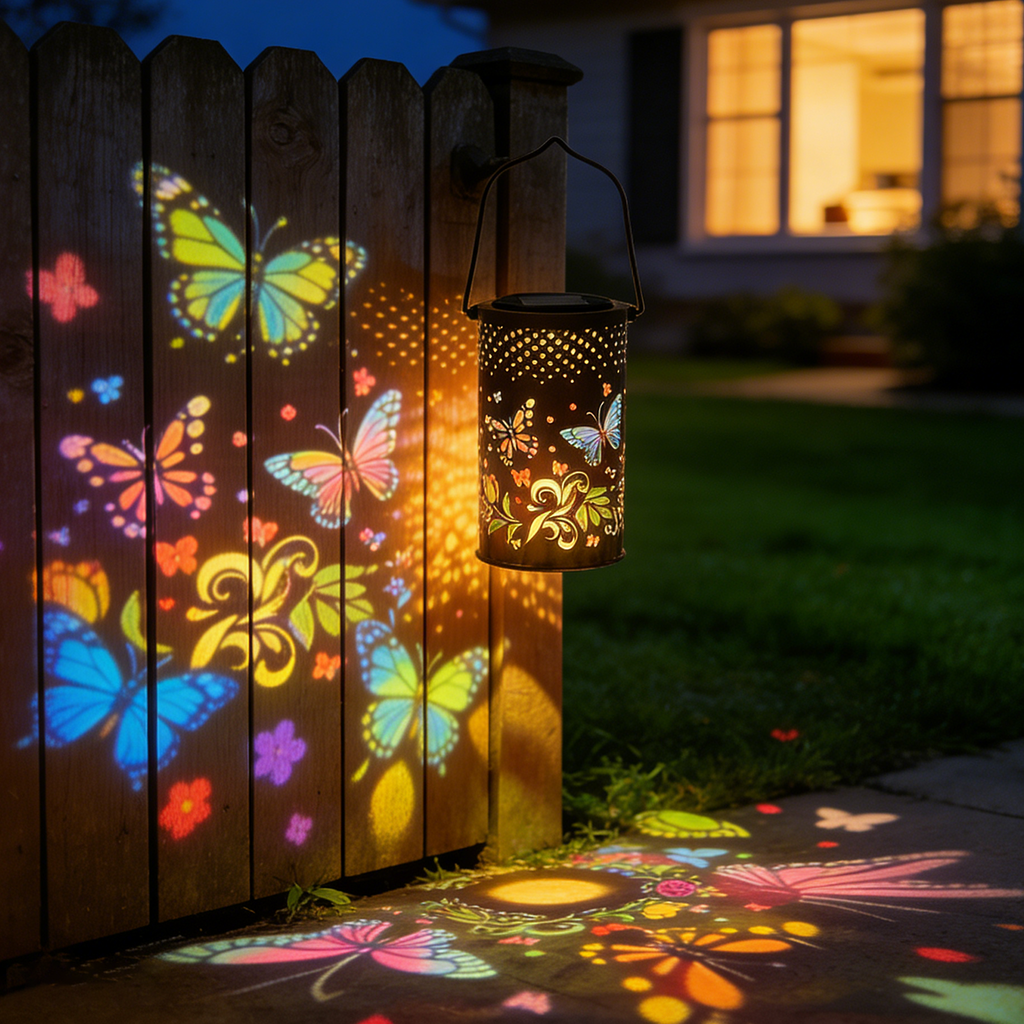 Colorful Solar Lanterns IP65 Outdoor Waterproof, Mother's Day Gifts for Women Mom Grandma - LED Colorful Sunflower Solar Lights Metal Hanging Lantern for Patio Yard Porch