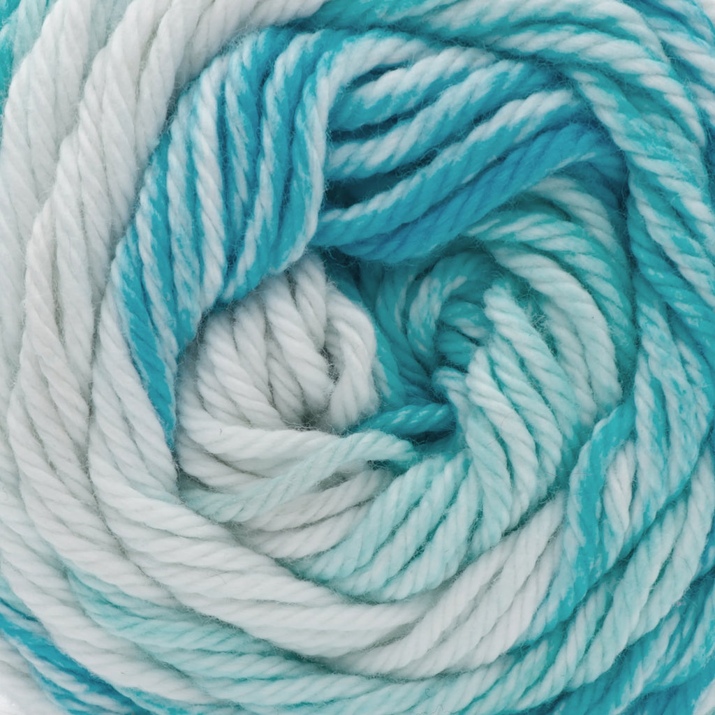 Peaches & Creme Ombre 4 Medium Cotton Yarn, Fleur De Lavandra 2oz/56.7g, 95 Yards