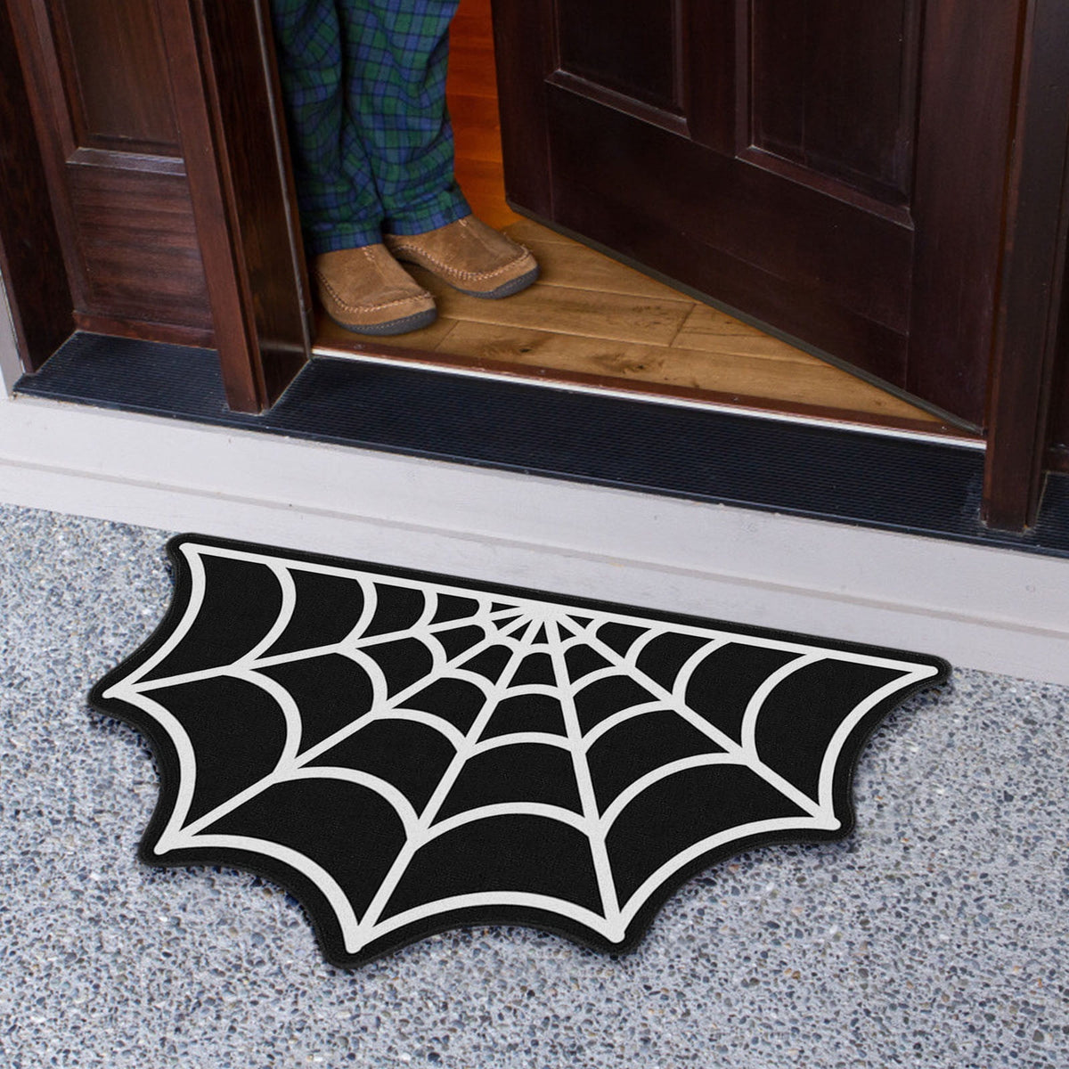 HBBKVI Halloween Decorations, Halloween Doormat Halloween Floor Mat Non Slip Washable Welcome Door Mat Fall Rugs for Indoor Outdoor Entrance Home Bathroom Living Room Decor
