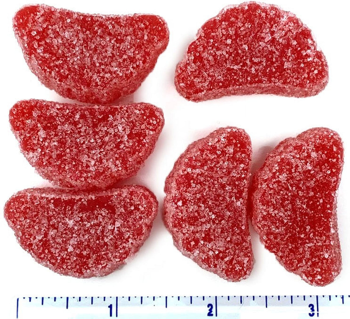 SweetGourmet Jelly Cherry Slices Bulk Candy | 1 Pound