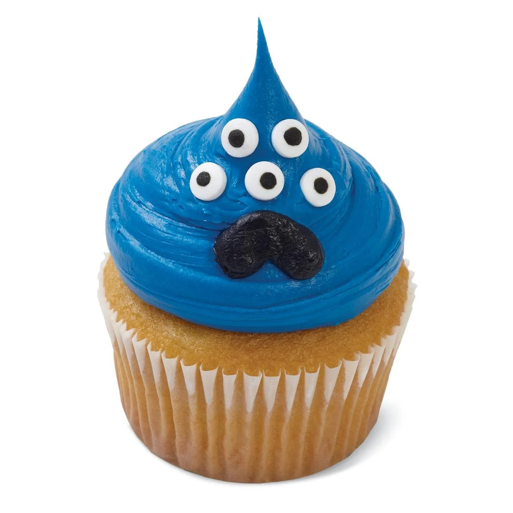Wilton Candy Eyeballs for Icing Desserts Black & White Candy Sprinkles 0.8 oz.