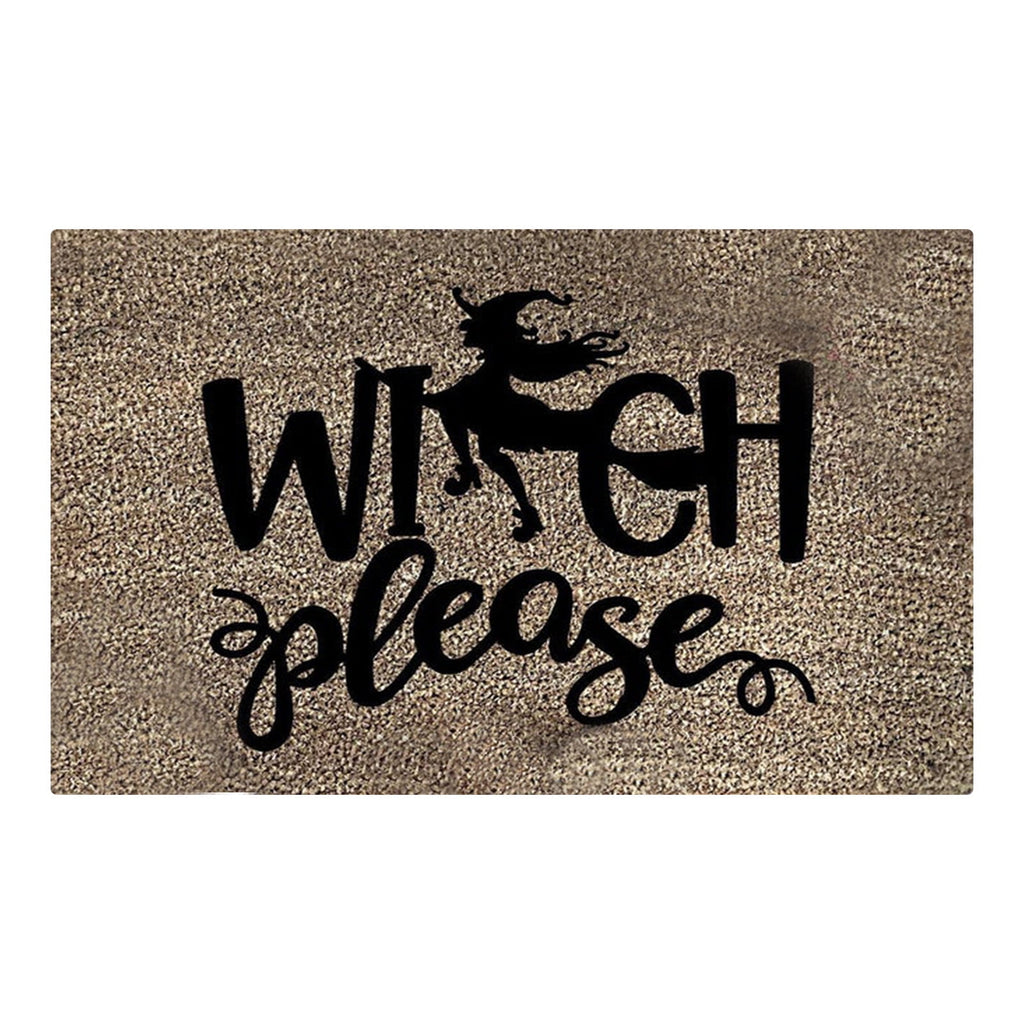 ZToonmas 15" x 23" Vintage Halloween Rugs, Halloween Horror Print Outdoor Rugs Floor Mat Hallway Kitchen Foot Mat Soft Non-Slip