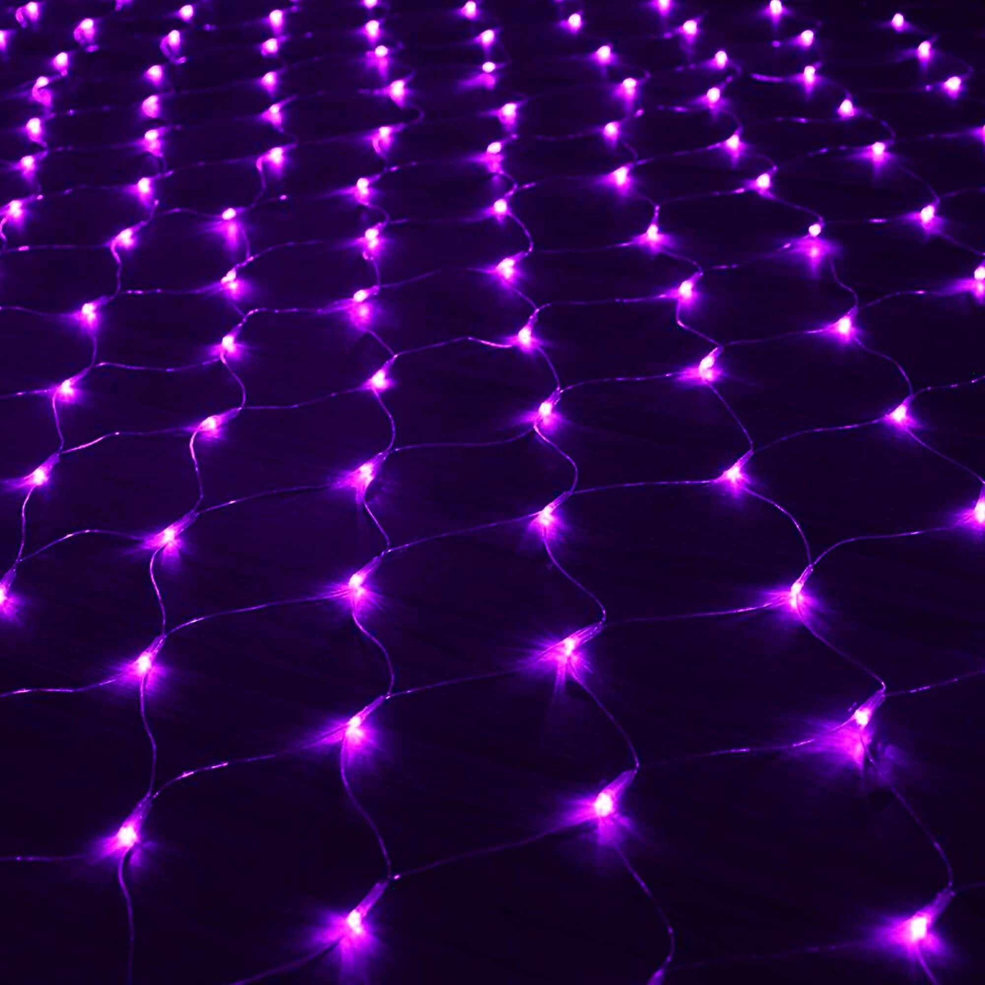 Dazzle Bright Christmas Net Lights, 360 LED 12FT x 5 FT Transparent Wire Waterproof Connectable String Lights with 8 Modes Christmas Outdoor Lights for Bushes Garden Party Holiday Decoration (Green)