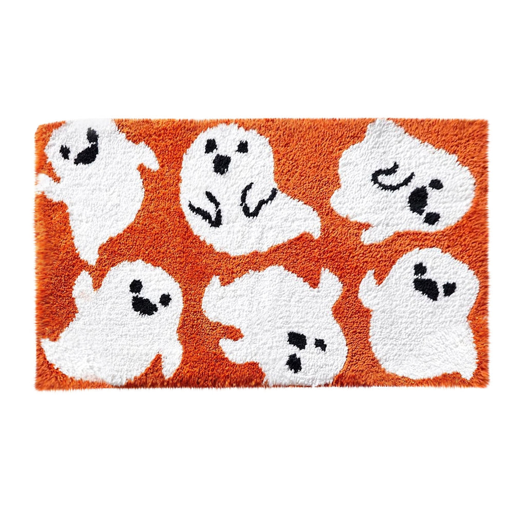 XGFHYJEH Halloween Decorations Non Slip Mat for Bedroom Living Room Bathroom, Halloween Indoor Decor, Halloween Scary Decoration Ornament for Home Room Party