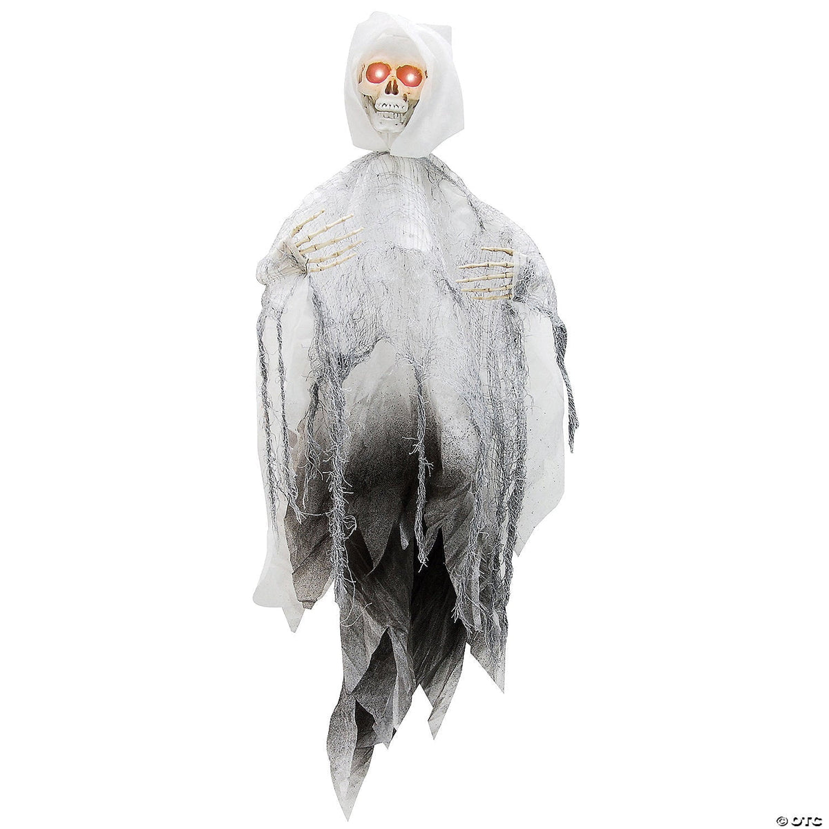 Sunstar Animated Light-Up Reaper Hanging Halloween Decoration - 3 ft