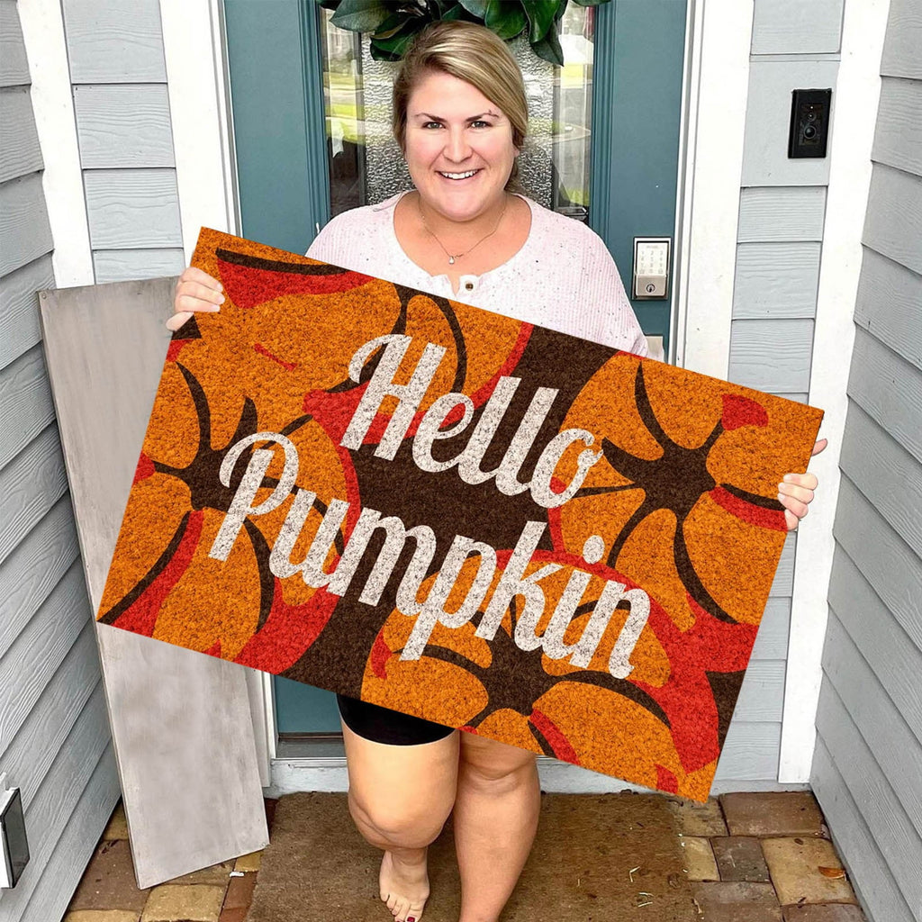 Yeetfub Warehouse Clearance 16x24IN Halloween Door Mat Pumpkin Funny Doormat All-Season Outdoor Indoor Doormat for Home Entrance Floor Outdoor Indoor Doormat for Outside Back Patio Floor Entry