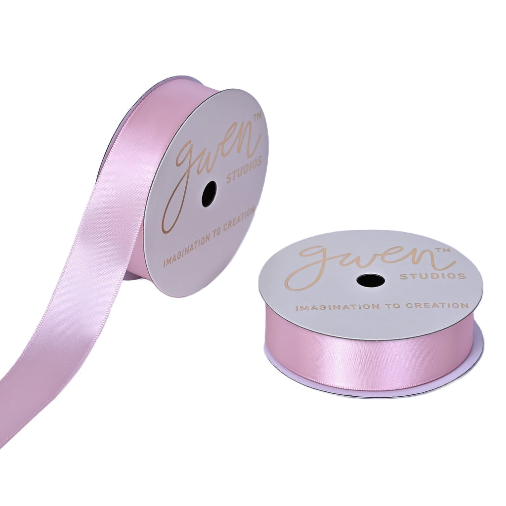 Hello Hobby 7/8" Light Pink Satin Ribbon, 6 Yards