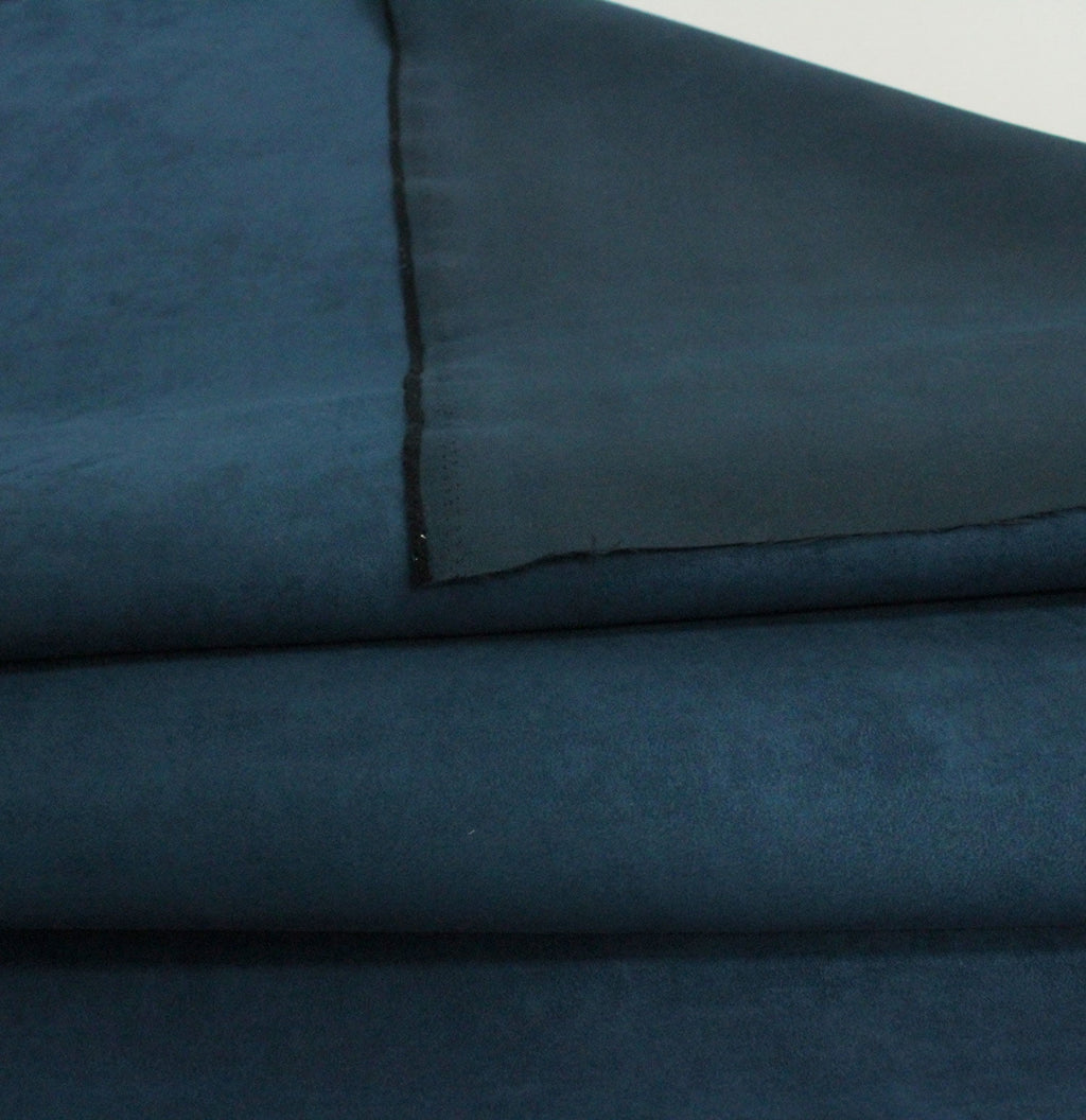 Mybecca Suede 58" Width - 100% Polyester Faux Craft Fabric By the Yard - Color: Black