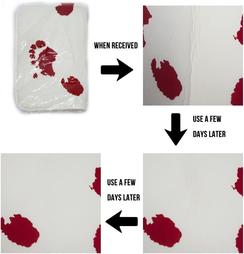 Christmas Snowman Trees Entrance Door Mat, Red Plaid Low Profile Tradition Christmas Decor Welcome Doormat, Non-Slip Carpet Rugs Floor Mat Decorative for Home/Bathroom/Kitchen - 20"x31.5"
