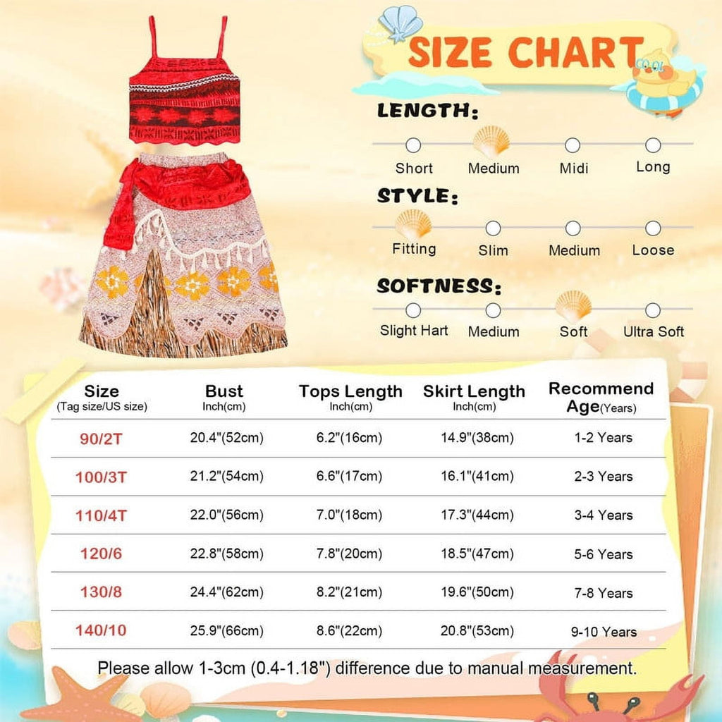 Jurebecia Princess Costume for Girls Dress Halloween Cosplay Outfits Birthday Fancy Tween Dress with Accessories 130 cm 7-8 Years