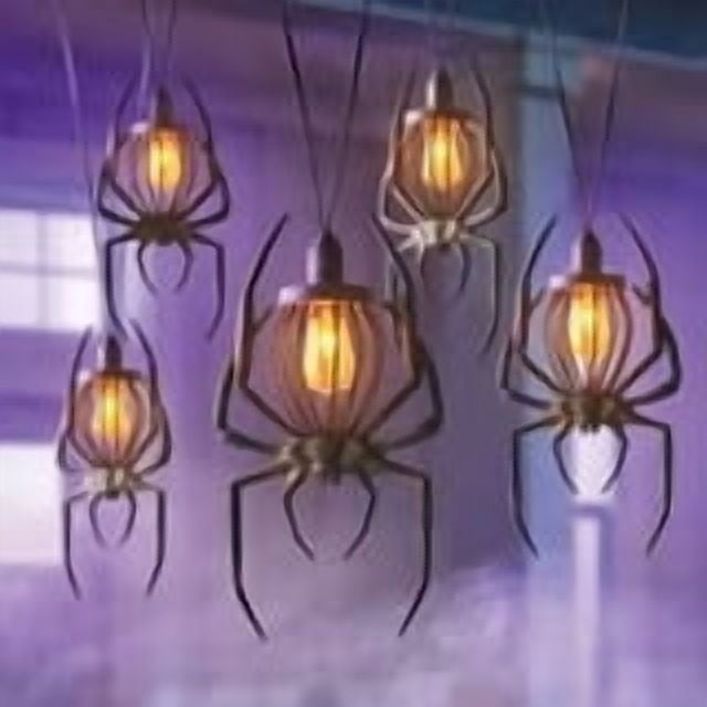 2026 New Halloween Hanging Bat Flame Lights, Vintage Metal Frame Lantern with Warm Amber Edison Bulb, Indoor Outdoor String Light Decor for Porch Patio Room