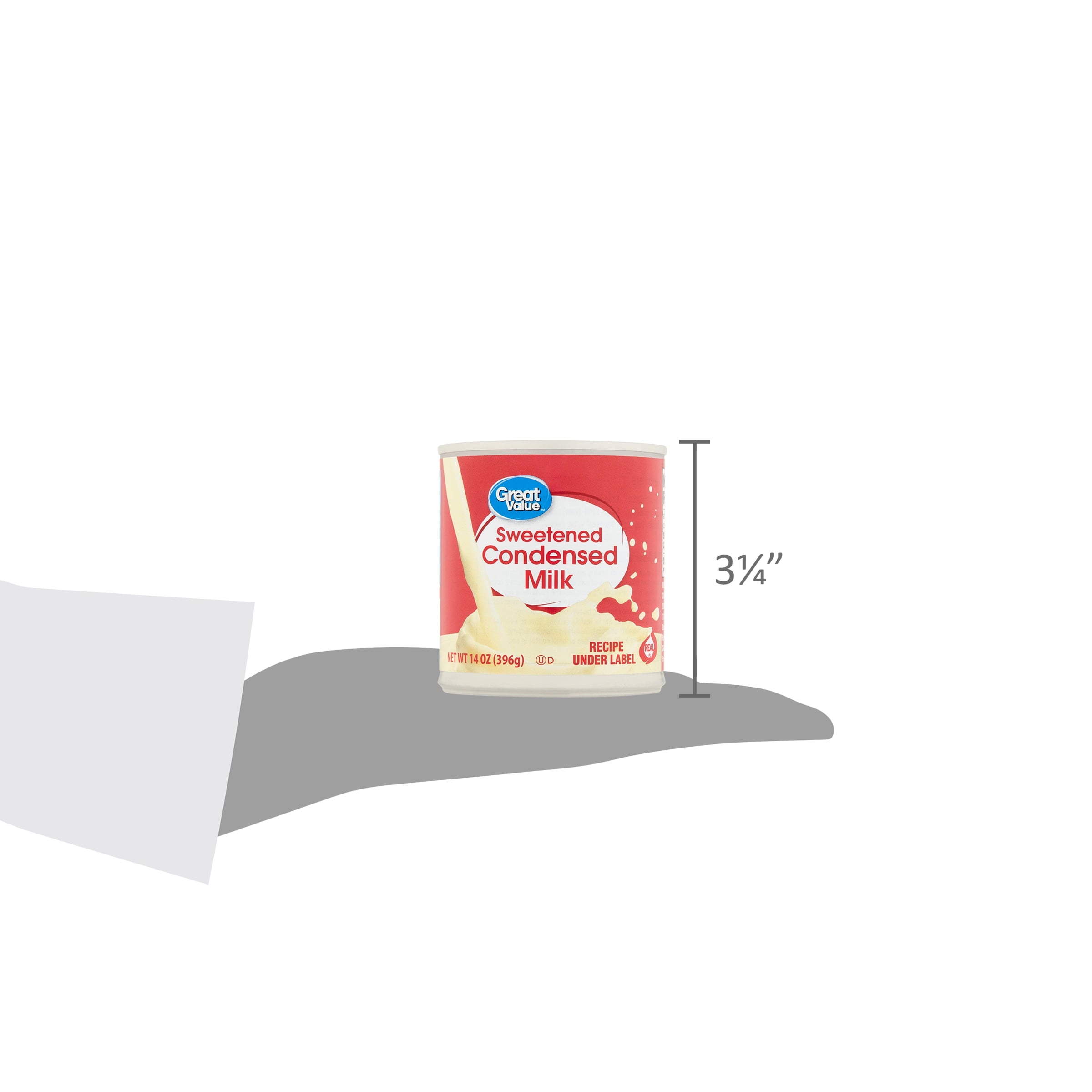 Great Value Sweetened Condensed Milk, 14 oz