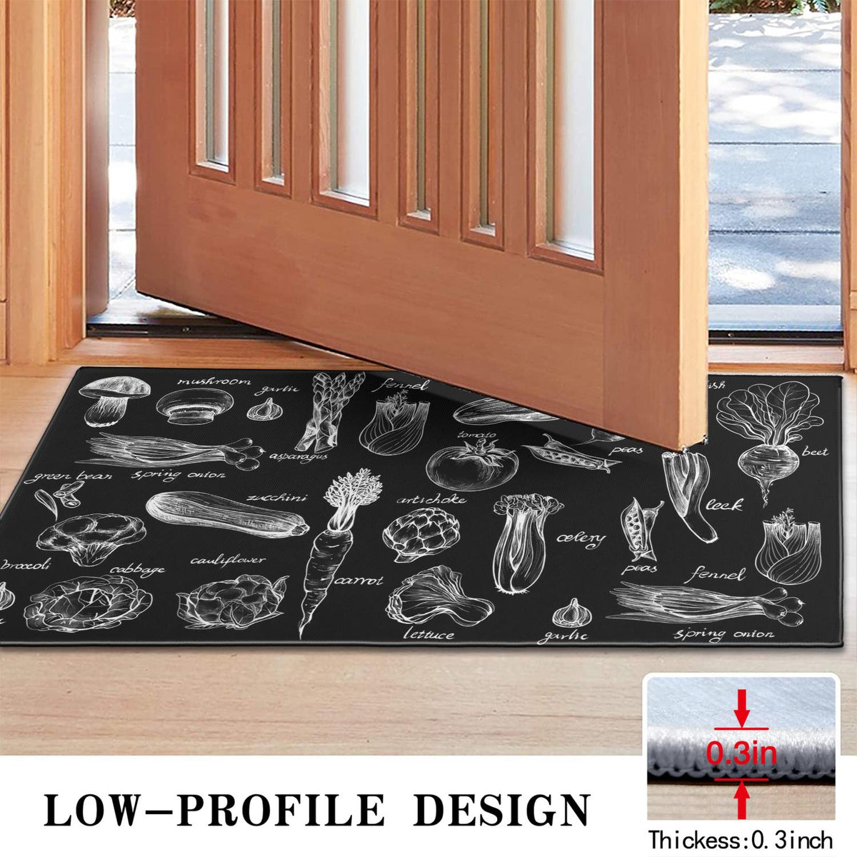 Brown Vintage Tribal Western Non Slip Washable Door Mat Funny Doormat Outdoor Inside Floor Rugs Crystal Velvet 30x17 Inches