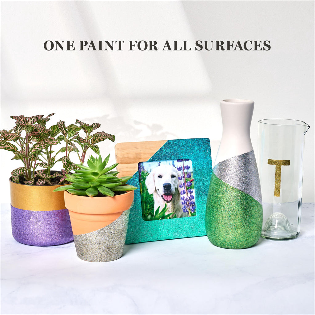 Martha Stewart Multi-Surface Acrylic Craft Paint, Satin Finish, Elevated Neutrals, Set of 12, 2 fl oz