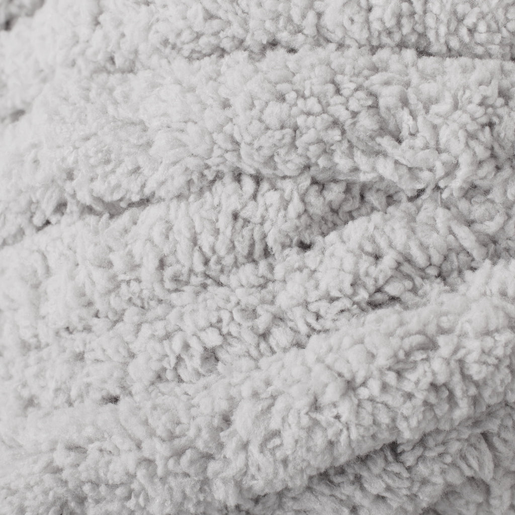 Mainstays Chunky Chenille Yarn, 31.7 yd, Ivory, 100% Polyester, Super Bulky