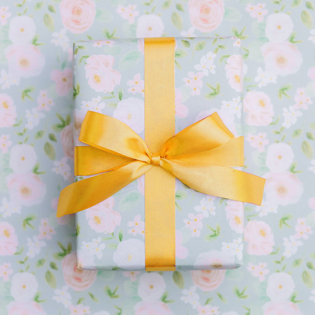 White Single Faced Satin Ribbon, 7/8" x 100 Yards by Gwen Studios