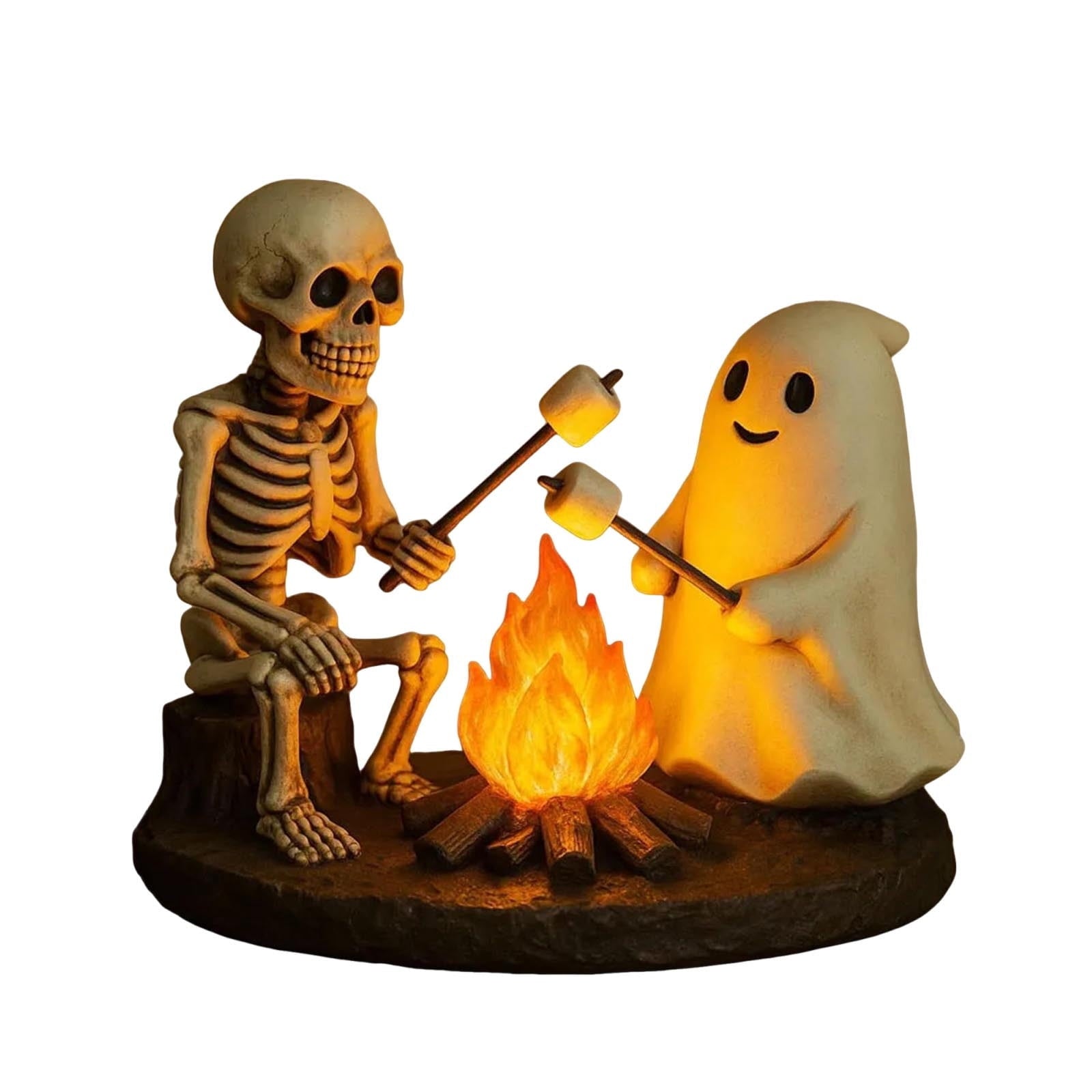 Clearance Halloween Ghost Bubble Bath Lamp, Cute Bathtub Ghost Night Lights for Halloween Decor, Reading Books Nightlight, Halloween Decorations for Indoor Readers & Book Lover Desk Home Party Gifts