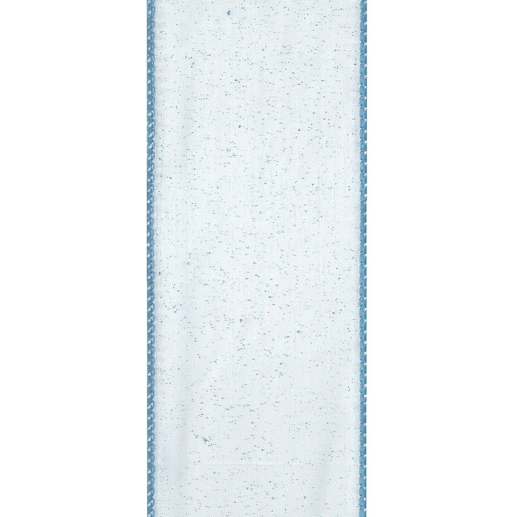 Offray 2.5" Wired Aqua Quest Ribbon, 1 Each