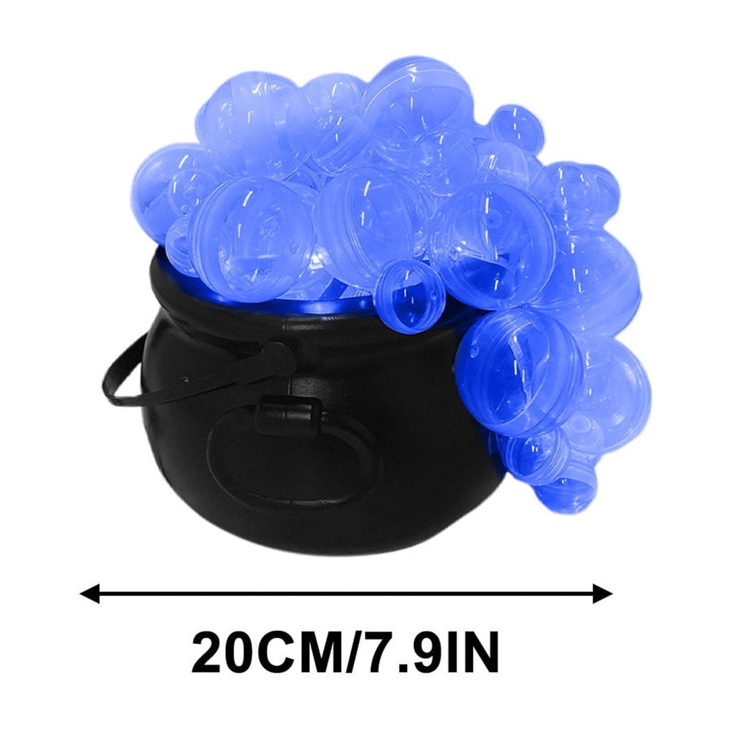 Muecwrye Halloween Decorations Outdoor, Halloween Clearance! Halloween Witches Cauldron on Tripod with Lights, DIY Bubbling Cauldron Set Decor for Home Porch Outside, Halloween Party Supplies