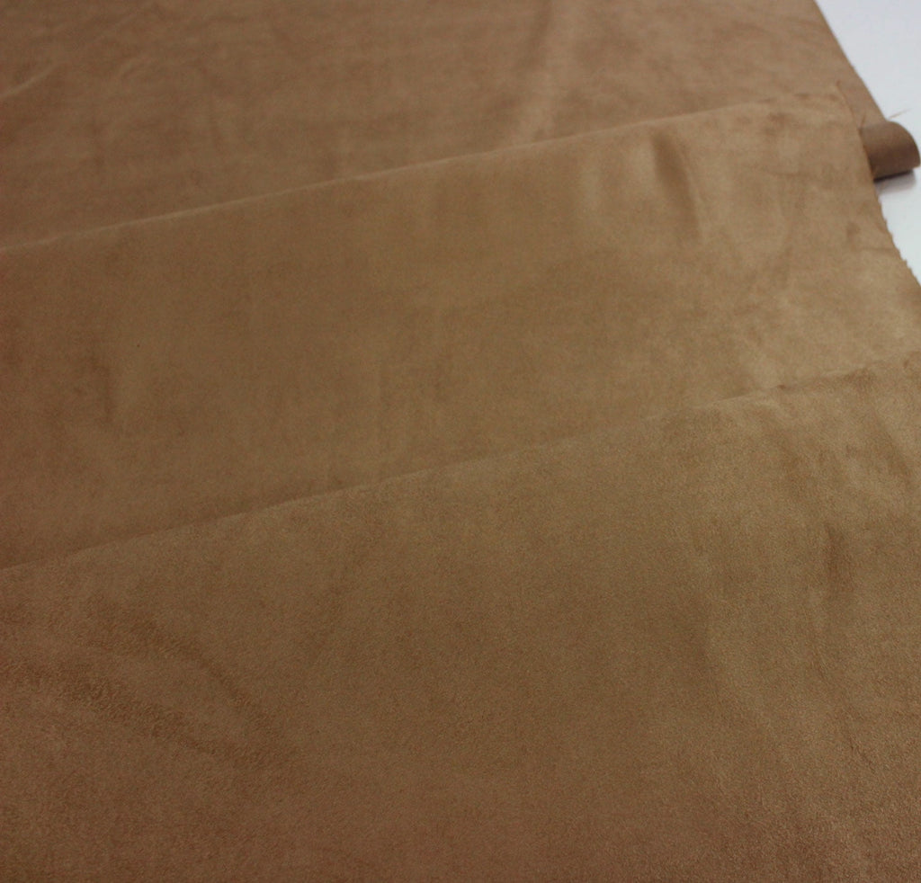 Mybecca Suede 58" Width - 100% Polyester Faux Craft Fabric By the Yard - Color: Black