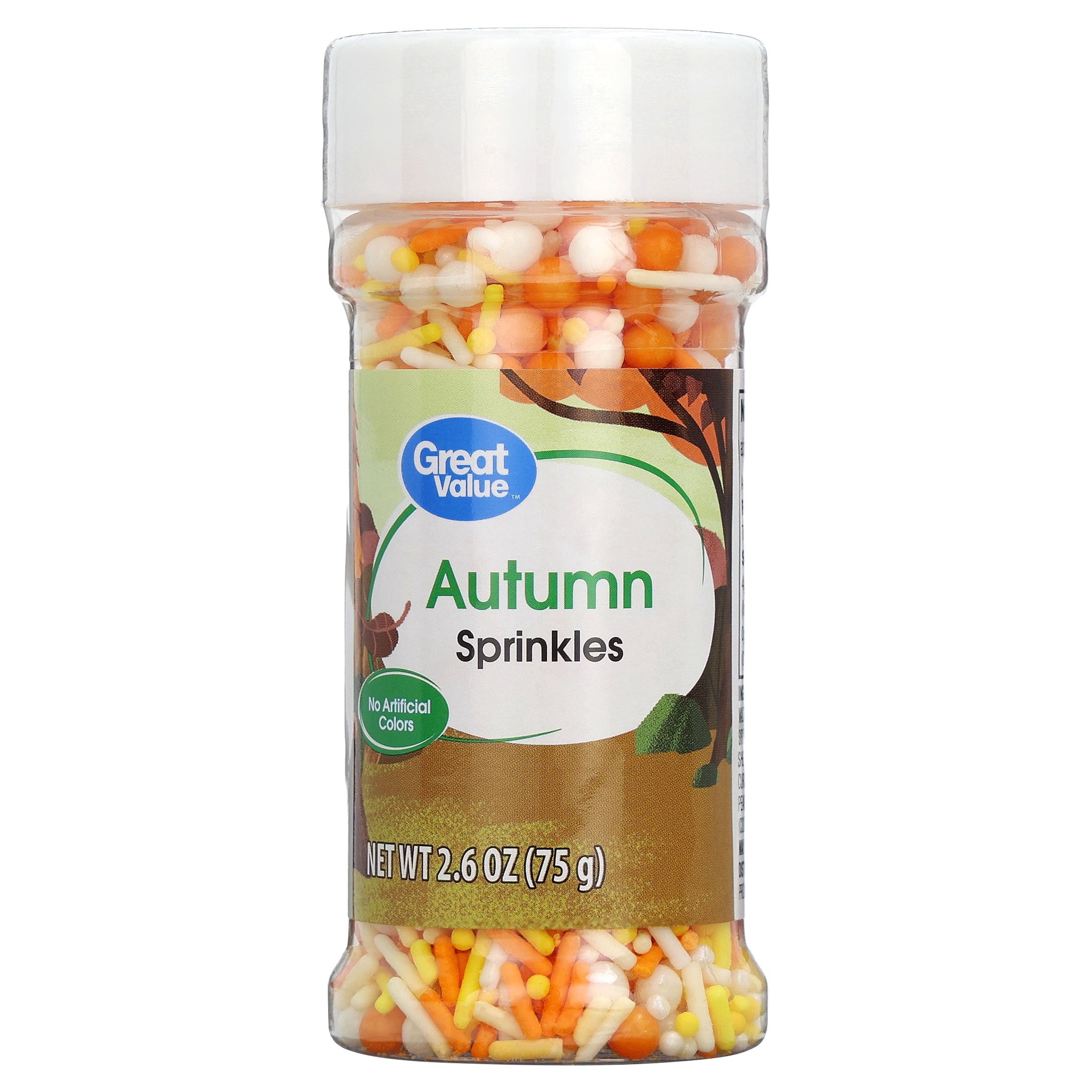 Great Value Autumn Decorating Sprinkles, 2.6 oz