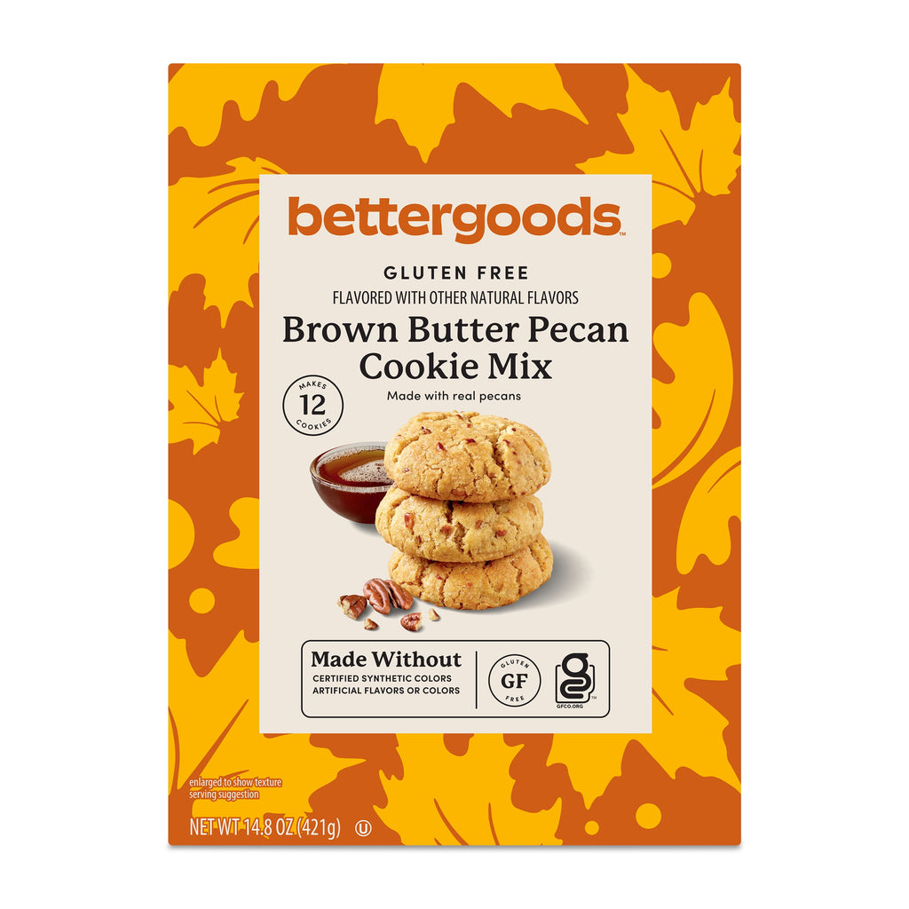 bettergoods Gluten Free Brown Butter Pecan Cookie Mix, 14.8 oz