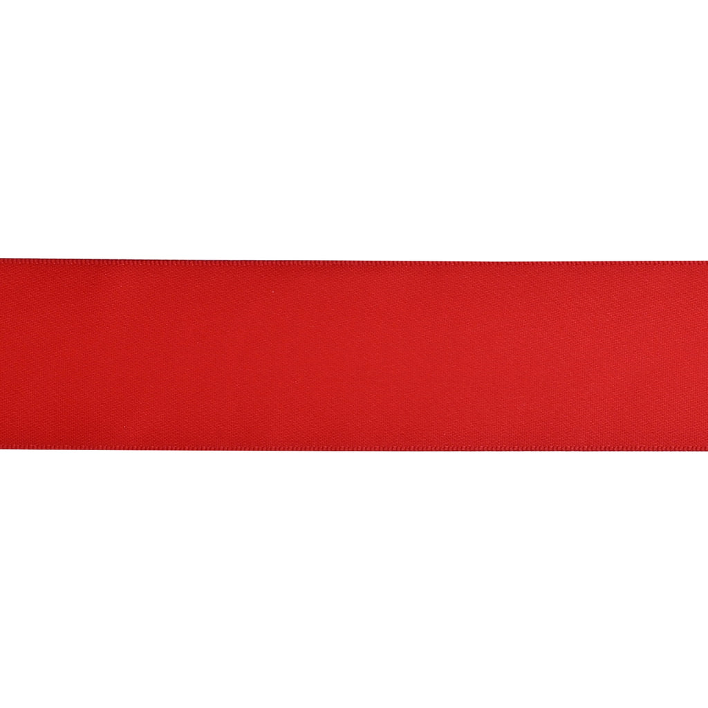Gwen Studios 1.5" Red Satin Ribbon, 7 Yards