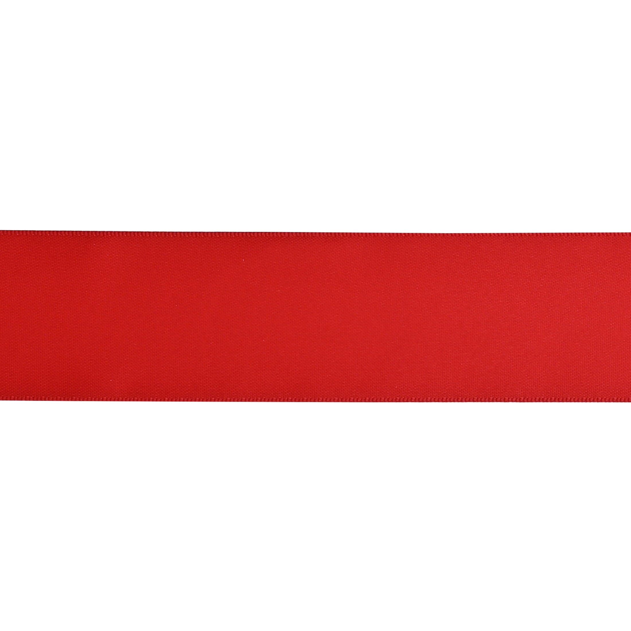 Gwen Studios 1.5" Red Satin Ribbon, 7 Yards