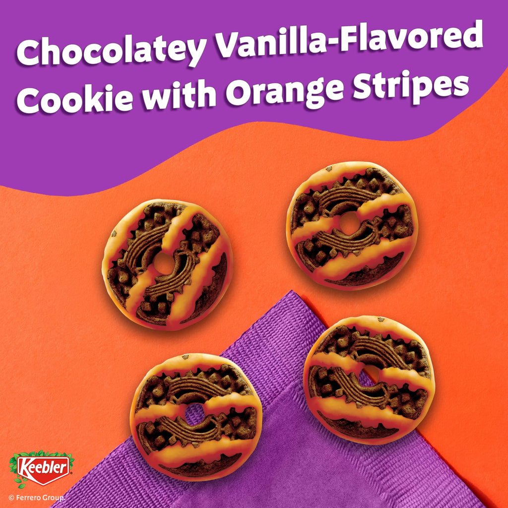 Keebler Trick Or Sweet Treat Variety Pack, Spookie Fudge Stripes Minis & Mother’s Eerie Critters, 30 Ct, 15 oz