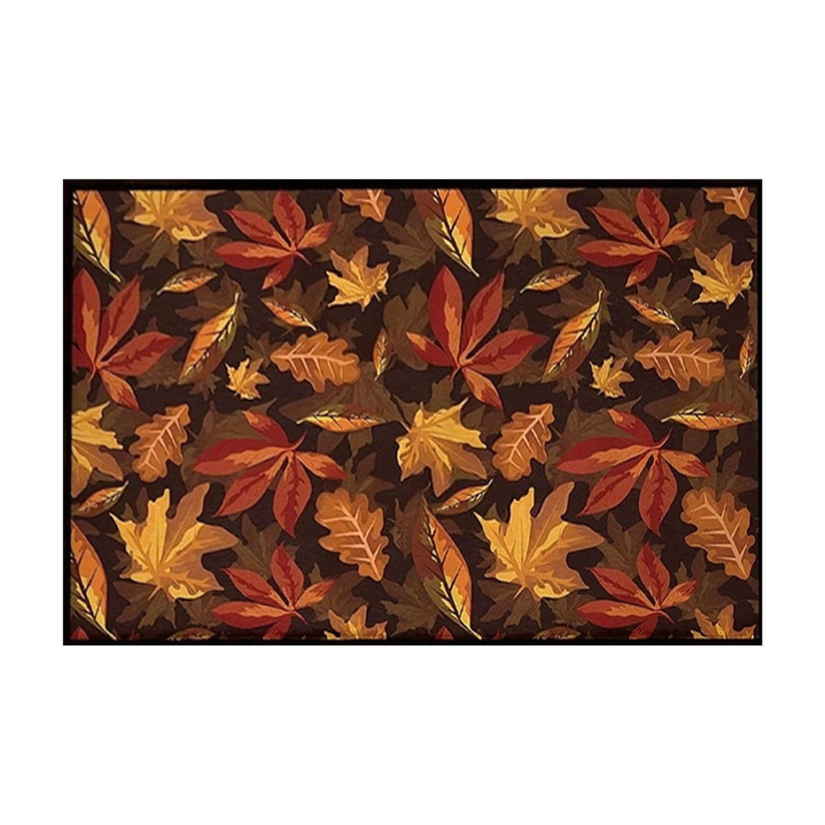 Autumn Door Mat for Entryway, 16x24 Inch, Fall-Themed Floor Doormat for Home Decor, Non-Slip Rug Mat for Living Room, Kitchen, Bedroom, Gifts for Fall Lovers (E)