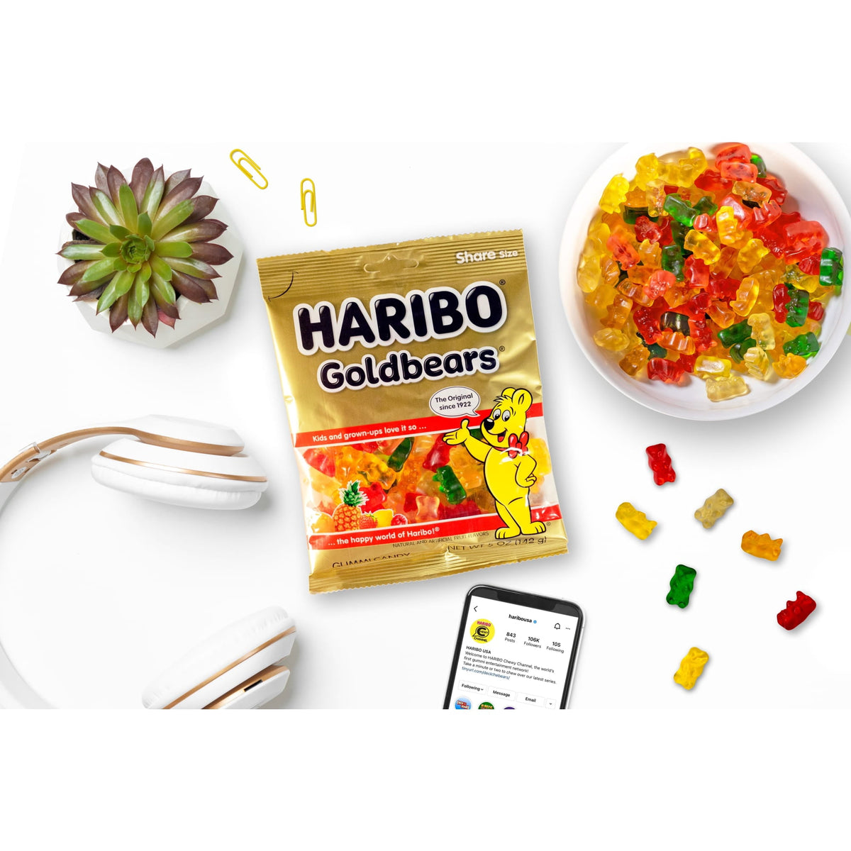 HARIBO Halloween Best On The Block Gummy Candy 64.7oz Bag