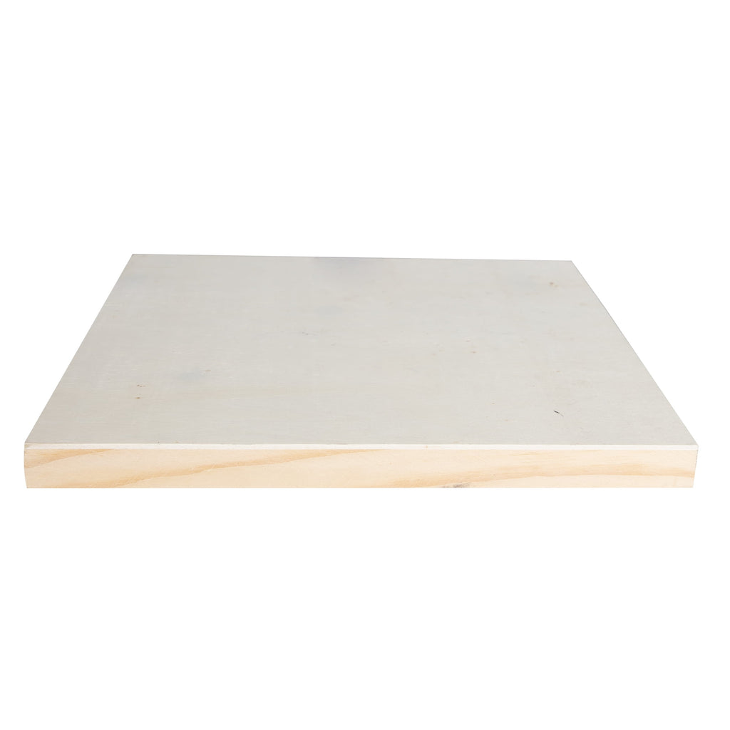 Hello Hobby Unpainted Square Wood Panel, 10 in x 10 in x 0.75 in