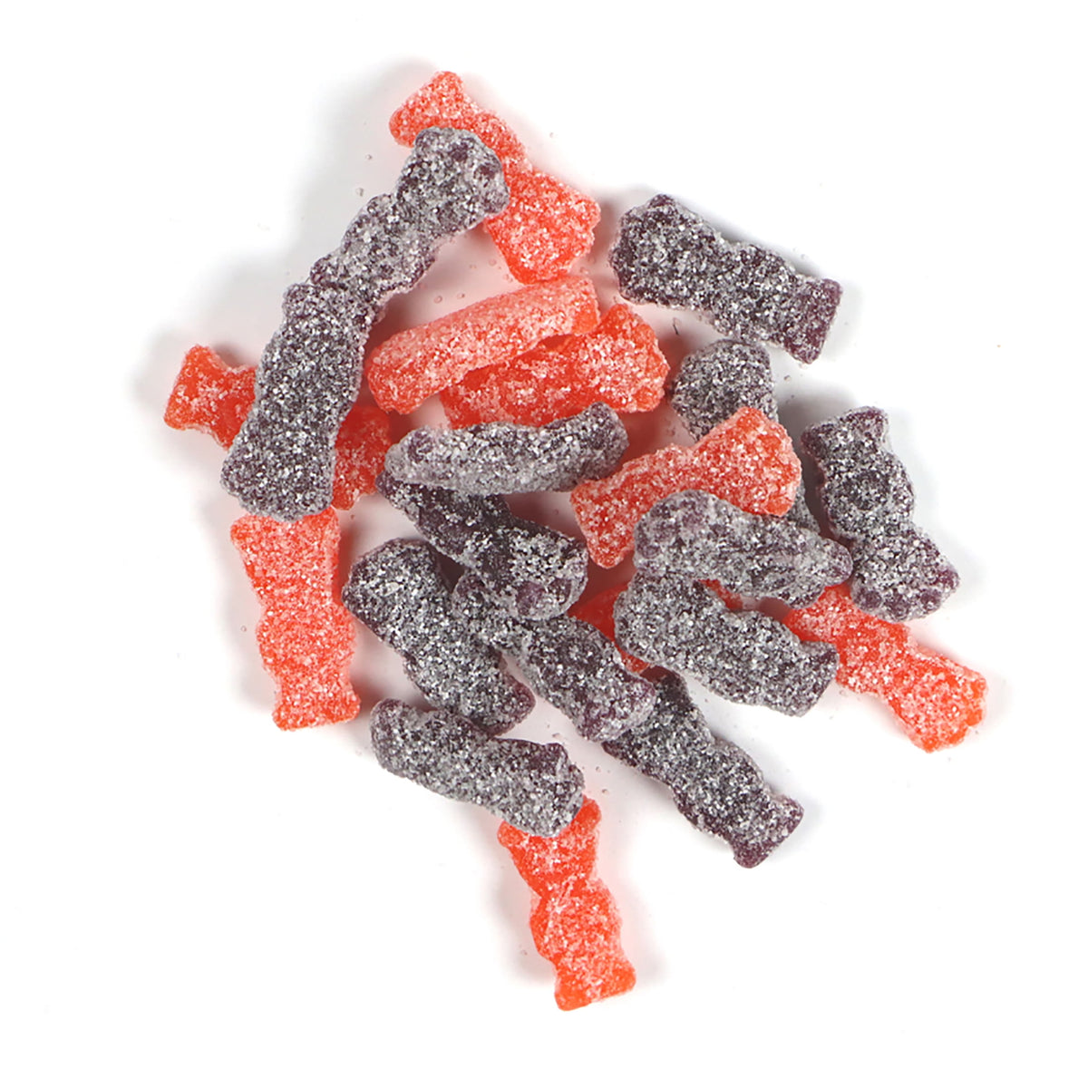SOUR PATCH KIDS Zombie Orange & Purple Soft & Chewy Halloween Candy, 3.5 oz