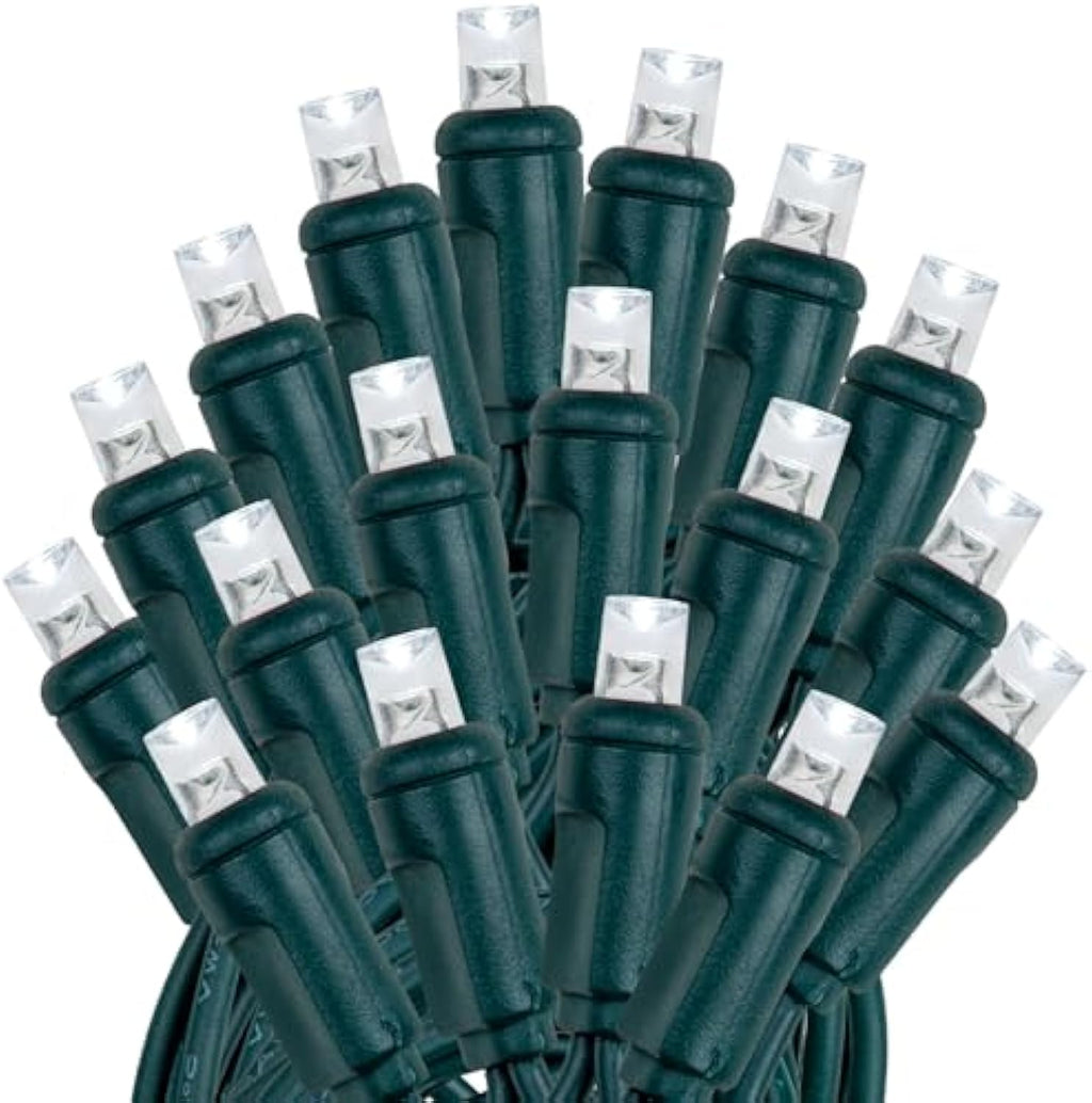 Wick's Outdoor Living LED 5MM Multi-Color Holiday Lights, 50 FT in length, 150 CT, and 6 different color options